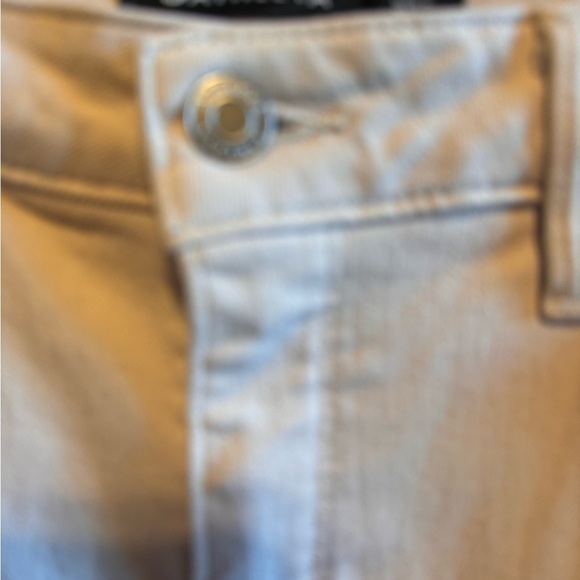 Athleta Cream Tan Beige Jeans Denim Pants Size 10 - Picture 6 of 12